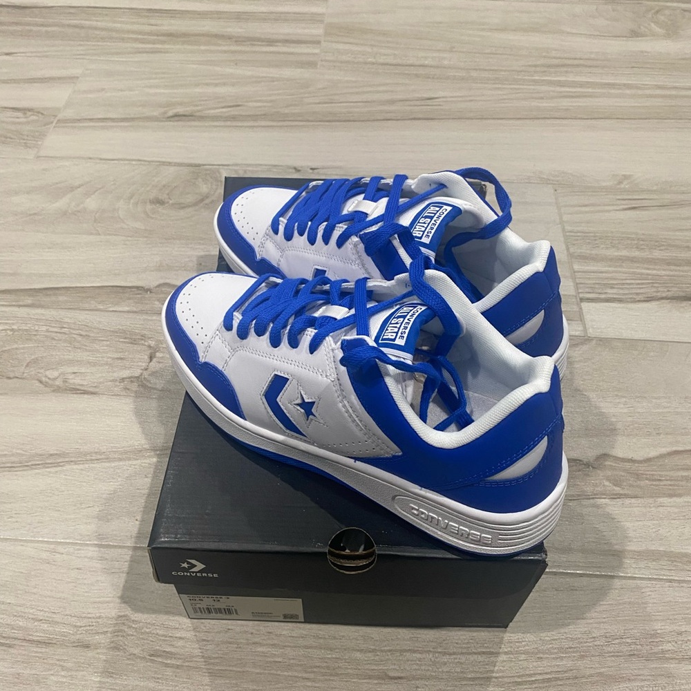 Converse All Star Men's Blue White Sneaker
Unisex Men’s 10 1/2 & Women’s Size 12 - Picture 4 of 8
